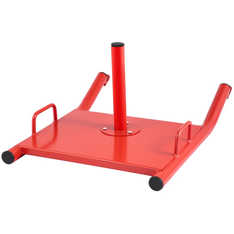 VEVOR Weight Sled Push Pull Heavy High Training Sled Drag Fitness HD Power Speed Training Sled for Athletic Exercise and Fitness Strength Training ( Red )